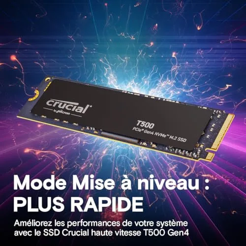Crucial T500 500 Go - vue 4