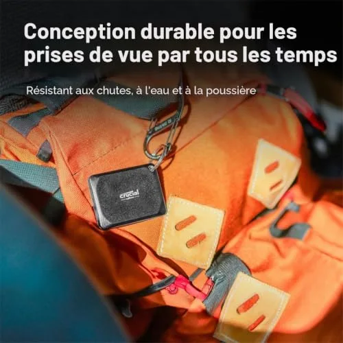 Crucial X10 Pro 4 To SSD Externe - vue 3