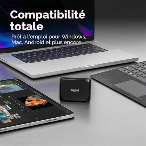 Crucial X10 Pro 4 To SSD Externe - vue 5