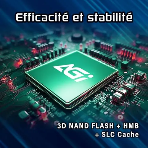 Disque Dur AGI Gear AGI2T0GIMAI298 2TB SSD - vue 3