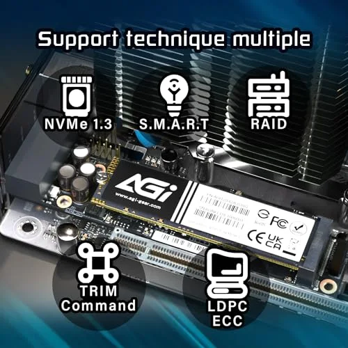 Disque Dur AGI Gear AGI2T0GIMAI298 2TB SSD - vue 7