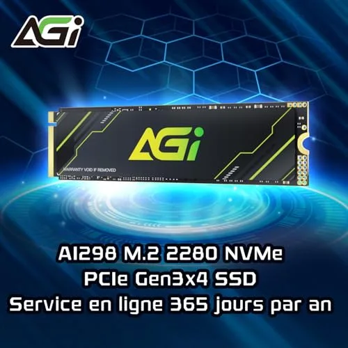 Disque Dur AGI Gear AGI2T0GIMAI298 2TB SSD - vue 8