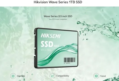 Disque Dur Hikvision Wave 2.5" 1024GB SSD SATA III - vue 3