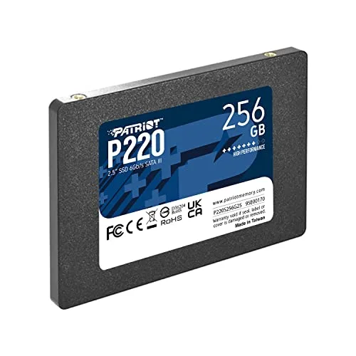 Disque Dur Patriot P220 256GB SSD 2.5" SATA III - vue 3