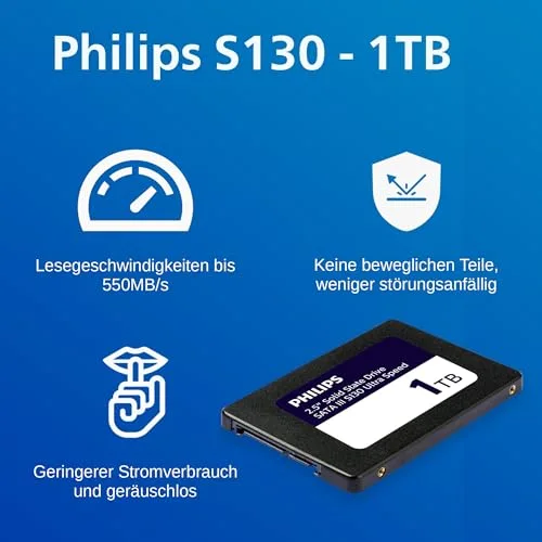 Disque Dur Philips S130 1TB SSD - vue 4