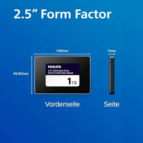 Disque Dur Philips S130 1TB SSD - vue 5