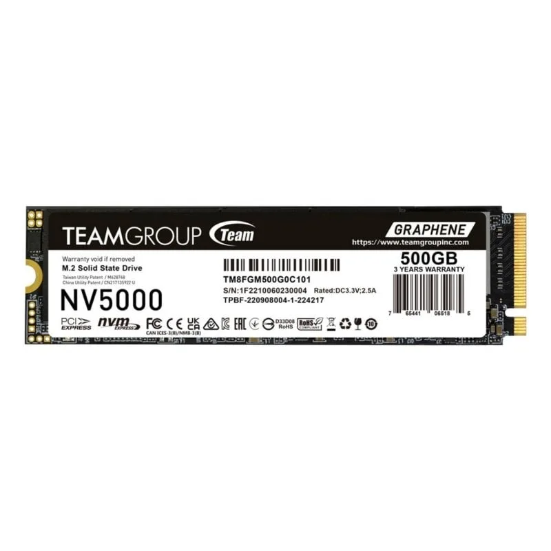 SSD TeamGroup Disque Dur Team Group NV5000 500GB
