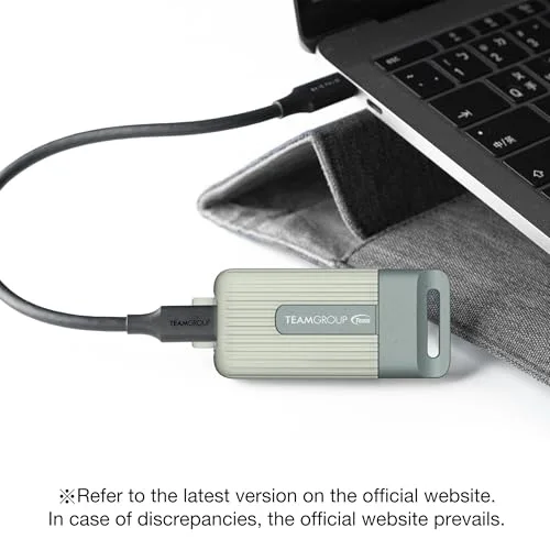 Disque Dur Team Group PD20 ECO Mini 2TB SSD USB - vue 2
