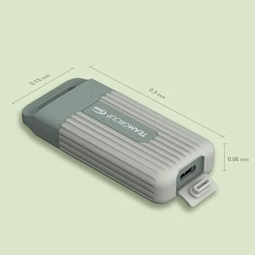 Disque Dur Team Group PD20 ECO Mini 2TB SSD USB - vue 5