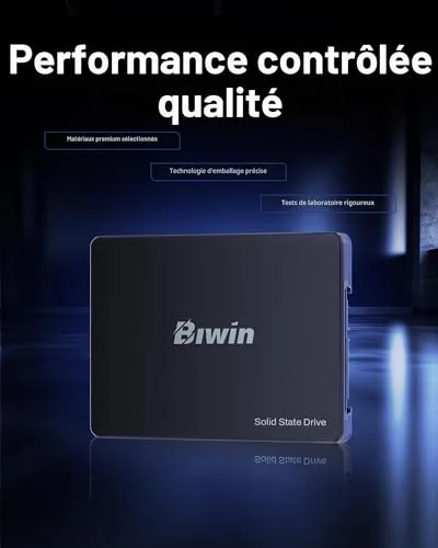 Disque SSD Biwin M100 1 To SATA3 - vue 5