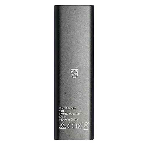 Disque SSD Externe Philips 1 To Noir - vue 4