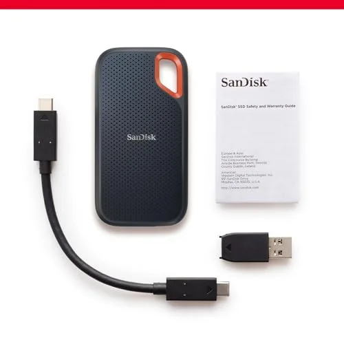 Disque SSD Externe SanDisk Extreme 500Go Noir - vue 4