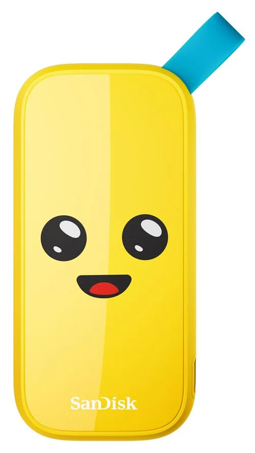 Disque SSD externe SanDisk Fortnite Peely Edition 1 To Jaune