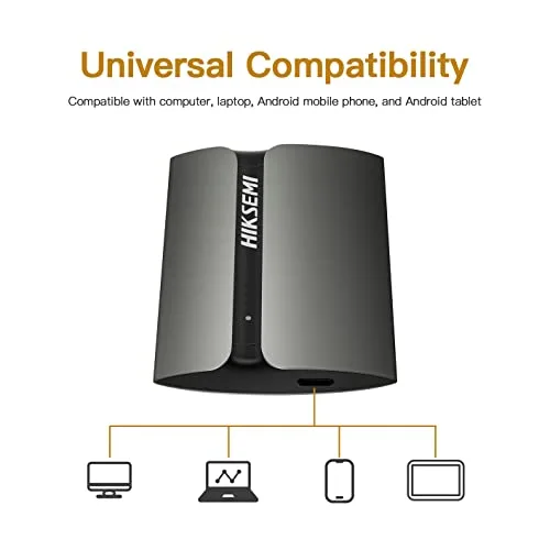 Disque SSD HIKSEMI Externe Black T300S 1TO - vue 4