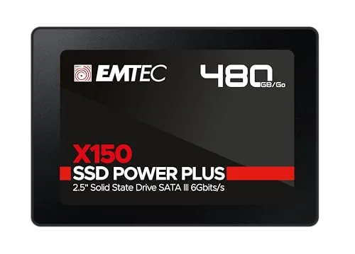 Emtec X150 Power Plus 480 Go SATA III 2,5 pouces