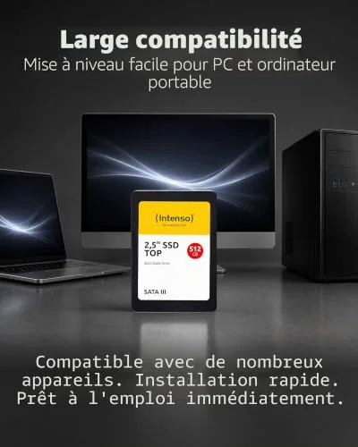 Disque SSD Interne Intenso Top Performance 512 Go - vue 5