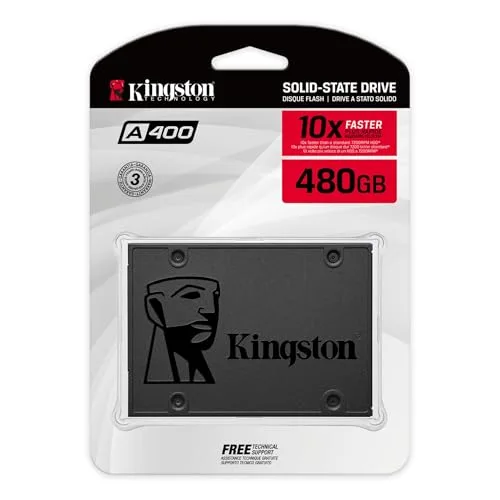 Disque SSD Interne Kingston A400 480 Go - vue 3