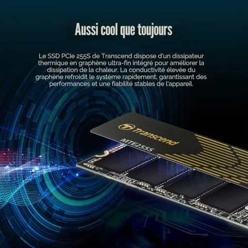 Disque SSD Transcend MTE255S 1TB - vue 5
