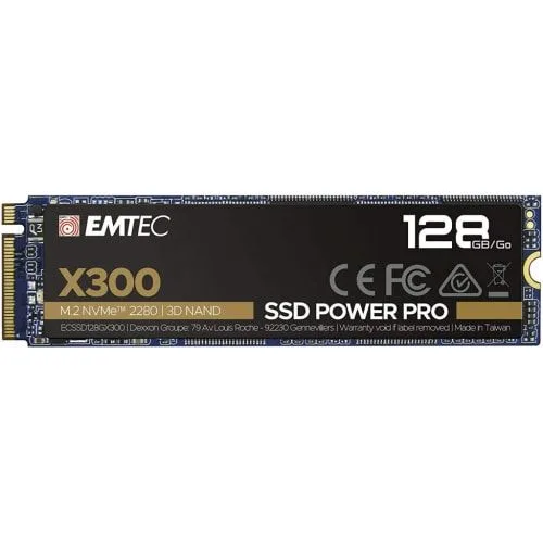 SSD EMTEC Power Pro X300 128 Go M.2 NVMe