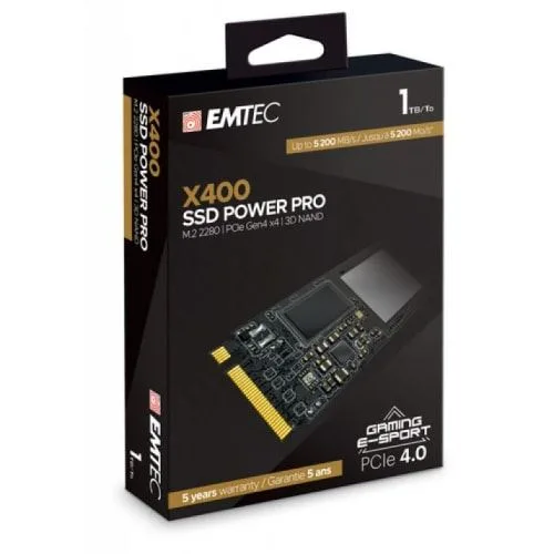 EMTEC Power Pro X400 1 To SSD PCIe 4.0