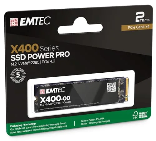 EMTEC Power Pro X400 SSD 2 To - vue 2