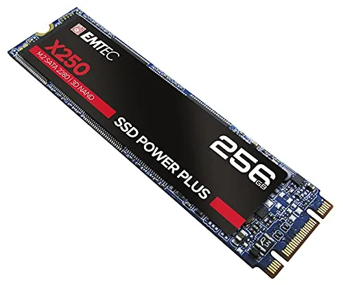 EMTEC SSD Power Plus X250 256 Go M.2 SATA - vue 3