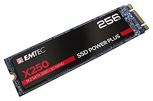 EMTEC SSD Power Plus X250 256 Go M.2 SATA - vue 4