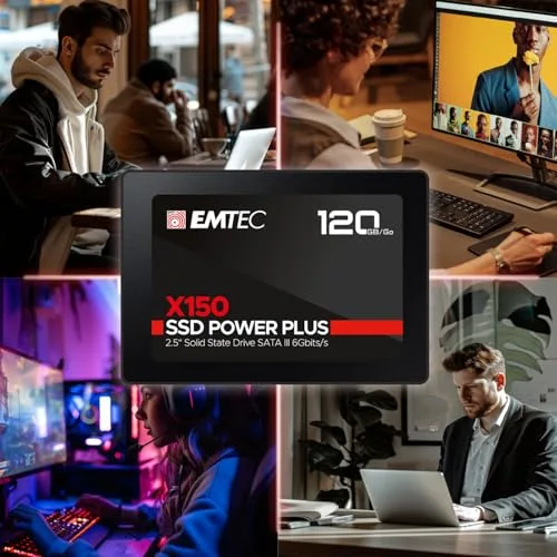 EMTEC X150 Power Plus 120 Go SSD SATA - vue 6
