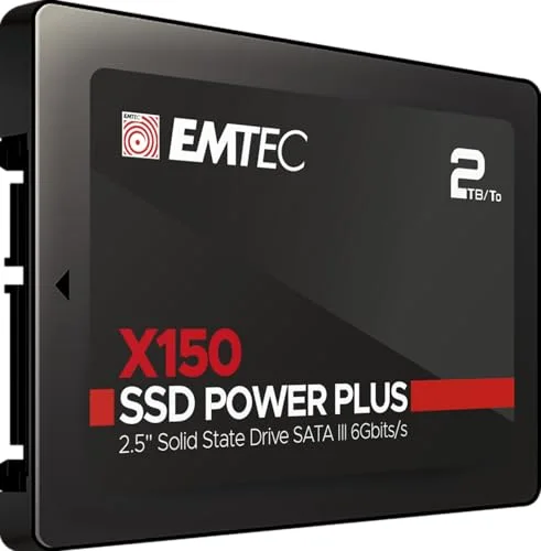 EMTEC X150 Power Plus SSD 2 To - vue 2