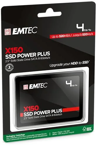EMTEC X150 Power Plus SSD 4 To - vue 6