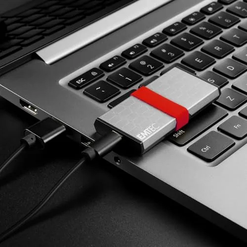 EMTEC X205 Mini SSD 1 To - vue 3
