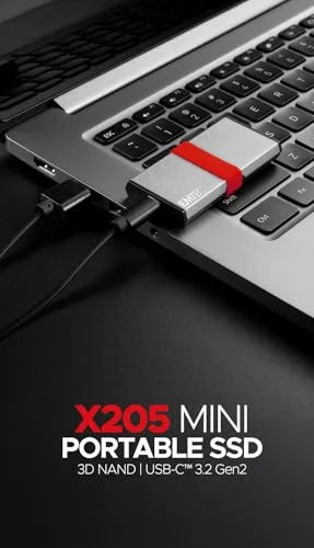 EMTEC X205 Mini SSD 1 To - vue 7