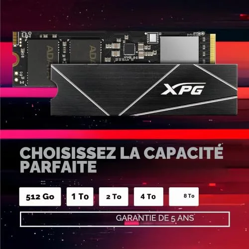 GAMMIX S70 Blade 4 To SSD - vue 3