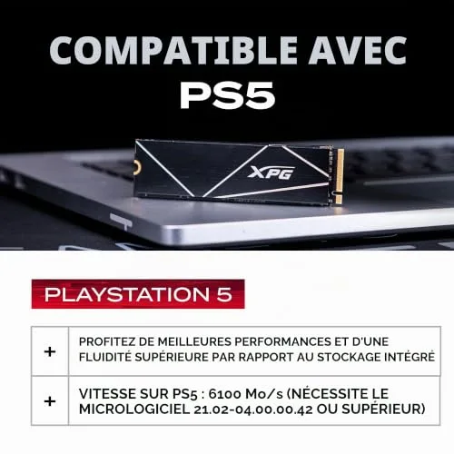 GAMMIX S70 Blade 4 To SSD - vue 6