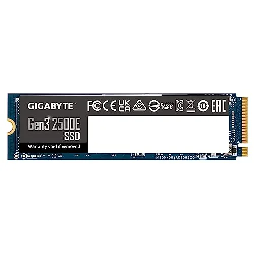 Gigabyte Gen3 2500E SSD 500GB - vue 2