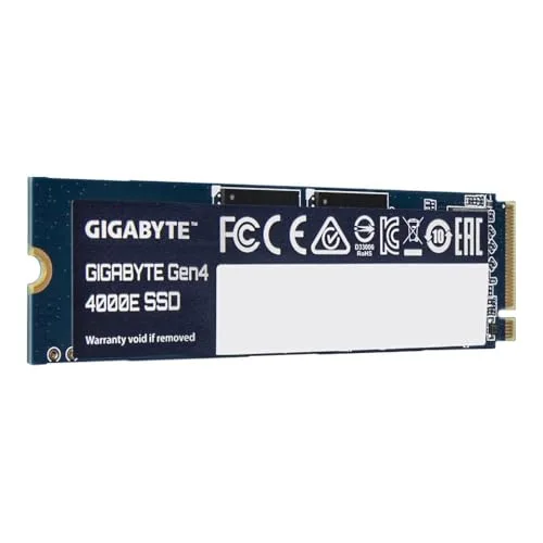 GIGABYTE Gen4 4000E 500 Go SSD M.2 - vue 3