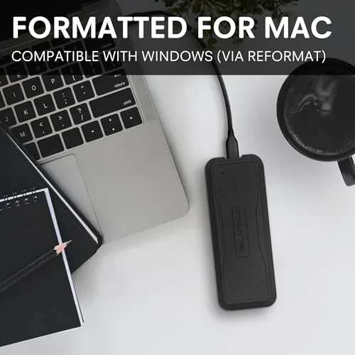 Glyph Atom EV 1 To SSD USB-C Thunderbolt 3 - vue 6