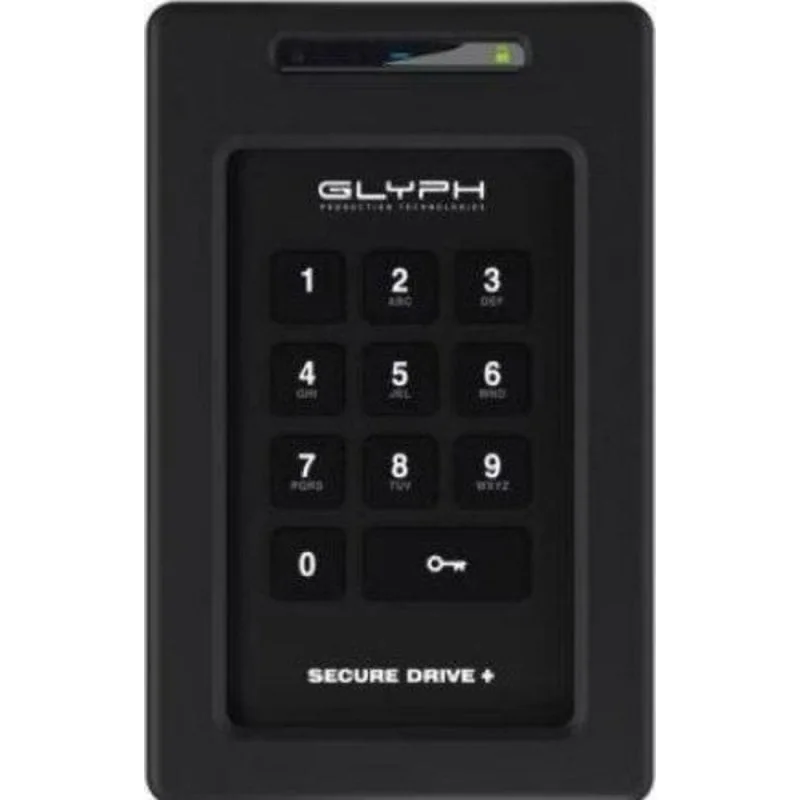 Glyph SecureDrive+ 4TB SSD Crypté Clavier