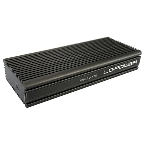 LC-Power LC-M2-C-NVME-2X2-RAID boîtier NVMe M.2 USB 3.2 2x2