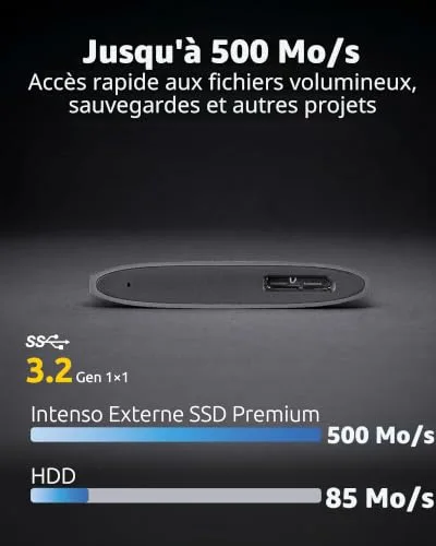 Intenso Premium Edition SSD 1 To Externe - vue 2