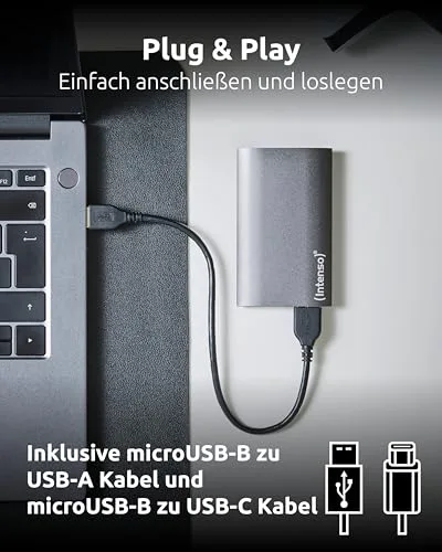 Intenso Premium Edition SSD 256 Go Externe USB 3.0 - vue 6