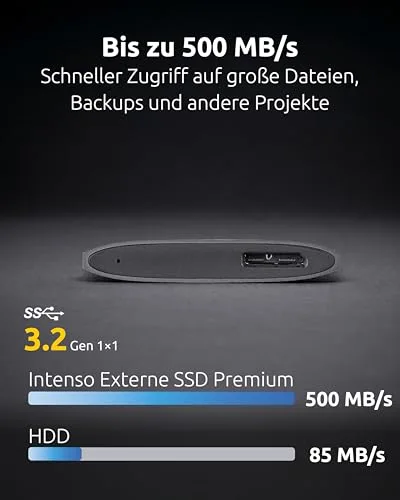 Intenso Premium Edition SSD Externe 128 Go - vue 2