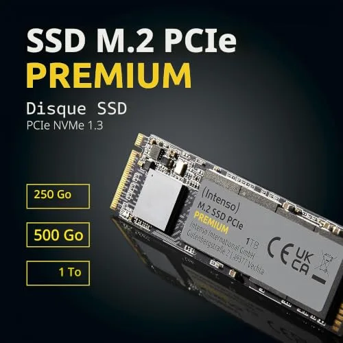 Intenso PREMIUM SSD 500 Go M.2 NVMe - vue 2