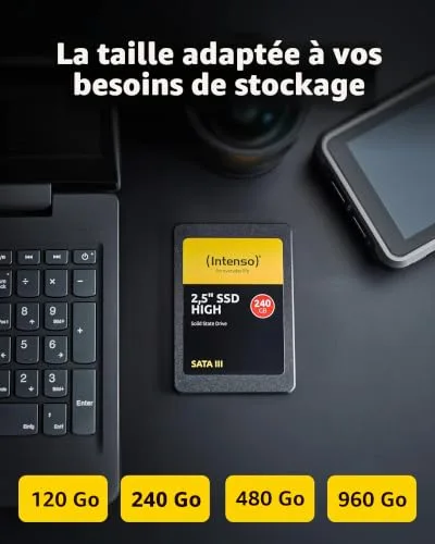 Intenso SSD 120 Go 2.5" SATA - vue 7