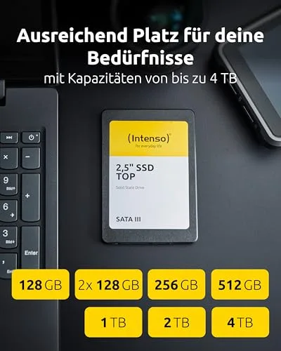 Intenso Top Performance SSD 256 Go 2.5" SATA - vue 3
