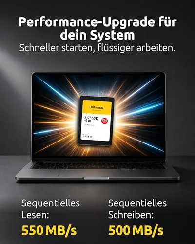 Intenso Top SSD 256 Go SATA3 - vue 2