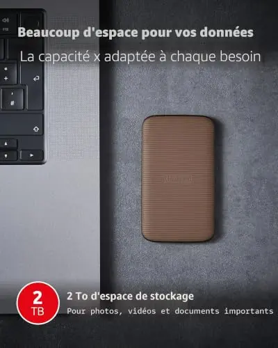 Intenso TX500 2 To SSD Externe - vue 3