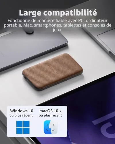 Intenso TX500 2 To SSD Externe - vue 5