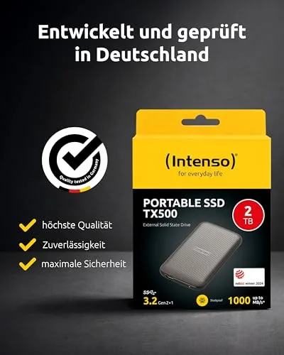 Intenso TX500 2 To SSD Externe - vue 8