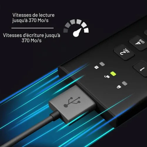 iStorage diskAshur M² 1 To SSD chiffré - vue 5